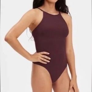 BERRY Marlow High Neck Bodysuit - Thong